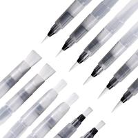 ราคา ในสต็อก COD Water Brush Pen SetWater Color Brush Pen SetWatercolor Paint Pens for Painting Markers 12 Piece (8729552447)