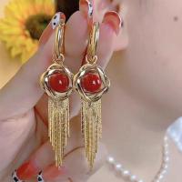 ราคา ต่างหูพู่มุกพันเกลียวต่างหูพู่ ต่างหูมุก (21248505816)