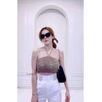 ราคา BW Warisara ไหมพรมเกาะอกไหมพรม 3 in 1 ใส่ได้หลายแบบเก๋ๆ ผูกคอได้ ผูกโบว์ ผูกเอวก็ยังได้ อวดหุ่นแซ่บๆ แมชชี่สุดๆ แต่งลายฉลุ ซีทรู น่ารักๆ (15206935553)