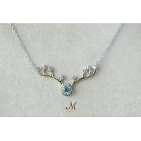 ราคา Meena Gem สร้อยคอ พลอยแท้โทปาส ตัวเรือนเงินแท้925 แหวนพลอยนำโชค พลอยประจำวันเกิด (20813915658)