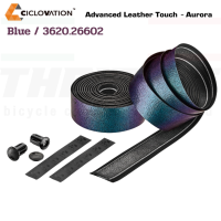 ราคา ผ้าพันแฮนด์จักรยานเสือหมอบ CICLOVATION Leather Touch Aurora (659440939)