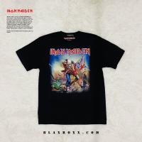 ราคา พร้อมส่ง Blaxroxx เสื้อวง ลิขสิทธิ์แท้ Iron Maiden tshirt เสื้อยืดคอกลมแขนสั้น เสื้อยืด เสื้อสกรีนลาย เสื้อวินเทจ cotton 100 (19403275734)