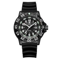 ราคา Addies Dive Men Fashion Casual Watch Calendar Display 50m Waterproof Tube Luminous Watch Orange Dial Rotating Bezel Quartz Watch (17610772846)