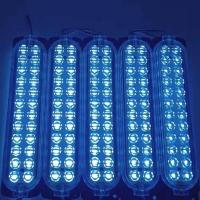 ราคา ไฟโมดุล LED Module 24led รถมอเตอร์ไซค์ รถยนต์ 12V รถใหญ่ หกล้อ สิบล้อ 24V ติดข้างรถ มี 8 สีให้เลือก 10ชิ้น 1แผง ขายเป็นแผง 10 ชิ้น ส่งจากกรุงเทพ (15086891927)