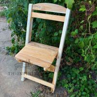 ราคา TH เก้าอี้นั่งเล่นพับได้ เก้าอี้ไม้สัก เก้าอี้พับไม้สัก 29 36 46 ซม เก้าอี้ไม้สัก ยังไม่ทำสีใดๆ (17418963375)