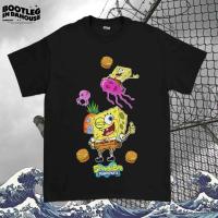 ราคา Hot เสื้อยืด พิมพ์ลายการ์ตูน SPONGEBOB SQUAREPANTS SPONGEBOB SQUAREPANTS VINTAGES 5XL (20043146916)