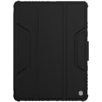 ราคา Original Nillkin เคส พลิกกรณี Apple iPad 9th 8th 7th Generation 10 2 2021 2020 2019 Case Tri fold Smart Magnetic Flip Leather Cover Slide Camera Protection Casing เคส iPad 9 A2200 A2198 A2232 A2270 A2