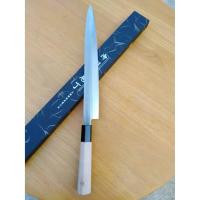 ราคา มีดเชฟญี่ปุ่น Yanagiba sushi sashimi knife ใบมีดยาว 24 เซ็นติเมตร ด้ามจับไม้ Japanese yanagiba fish knife for sushi sashimi 24cm (525562945)