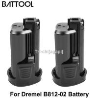 ราคา Battool 12V 3500mAh Lithium Battery For Dremel 8200 8220 Rotary Tool B812 02 8200 8220 8300 Replace Oscillating Tool Battery สต็อกสำเร็จรูป agapi (19780132113)
