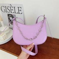 ราคา กระเป๋าสะพายแฟชั่นทรงhobo หนังPUลายCroc No FS 8116 (16181511087)