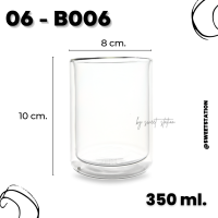 ราคา Double Wall Glass แก้วน้ำสองชั้น แก้ว แก้วน้ำ ขนาด 80 400ml แก้ว ชา กาแฟ ทนความร้อนและเย็น แก้ว2ชั้น มีผนัง2ชั้น ดีไซน์สวย แก้วมินิมอล แข็งแรง (21263753836)
