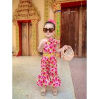 ราคา ชุดลายดอกใส่สบายเสื้อกางเกง (21212072455)