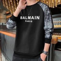 ราคา Original Balmain Paris Men S Cotton Long Sleeve Round Neck Sweater Fashion Loose Long Sleeve Round Neck T Shirt Raglan Sweatshirt Hoodie เสื้อสเวตเตอร์ (19912840578)