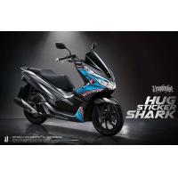 ราคา สติ๊กเกอร์ติดรถ สติกเกอร์แต่ง สติกเกอร์ กันรอย Honda PCX ลาย หัวฉลาม 2 (16213973711)