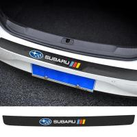 ราคา 4ชิ้นอุปกรณ์ป้องกันธรณีประตูรถยนต์คาร์บอนไฟเบอร์แถบธรณีประตูอัตโนมัติสติกเกอร์ป้องกันรอยขีดข่วนสติ๊กเกอรติดรถอุปกรณ์เสริมสำหรับซูบารุเอ็กซ์วีฟอเรสเตอร์ Impreza WRX STI BRZ Levorg Outback (18089248572)