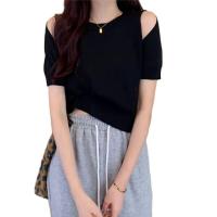 ราคา JaneCoco เสื้อยืดแขนสั้น แฟชั่น ใส่สบาย มีดำขา พร้อมส่ง (20118441152)