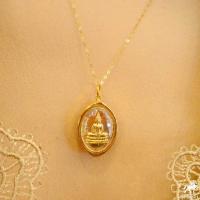 ราคา จี้พระหลวงปู่ทวด หลังพระประจำวัน เลี่ยมทองแท้ กรอบทอง 90 มีใบรับประกัน พระเลี่ยมทอง ราคาเป็นมิตร 911 0008 (8306571177)