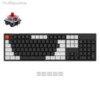 ราคา แป้นพิมพ์ Hotswap Keychron C1 C2 คีย์บอร์ดแบบมีสาย Rgb Backlight 104 Keys Wired Mechanical Keyboard Full Size สําหรับเพลาแกตเตอรอน แป้นพิมพ์แบบใช้สาย Sports Hot Swappable Gateron Switch Shaft 104 Lay 