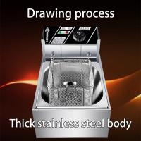 ราคา SPA home shop หม้อทอดเพื่อการพาณิชย์ Deep fryer หม้อทอดไฟฟ้า เตาทอดไฟฟ้า 6 ลิตร เตาทอด หม้อทอด เตาเดี่ยว (19573000676)