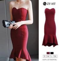 ราคา ZY HT EraVogue ชุดราตรี เดรสผู้หญิง เดรสสีดำ เดรสสีแดง เดรสปาร์ตี้ เดรสเกาะอก เดรสไปงานแต่ง เดรสออกงาน เดรสเซ็กซี่ เดรสเกาหลี ชุดออกงาน 29372 (6226440078)