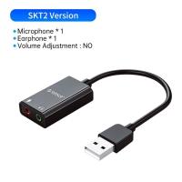 ราคา ออก E TAX ลดหย่อนภาษีได้ ORICO USB to 3 5 mm อแดปเตอร์ที่เชื่อมต่อหูฟังไมโครโฟนและที่ปรับระดับเสียง แค่เพียงเชื่อมต่อก็ใช้งานได้เลย รองรับทั้ง Wondows Mac Linux PS4 และอื่นๆ SC2 (10781244276)
