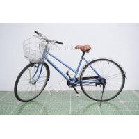 ราคา จักรยานแม่บ้านญี่ปุ่น ล้อ 27 นิ้ว มีเกียร์ สีน้ำเงิน จักรยานมือสอง (19982736887)