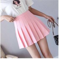 ราคา Queena กระโปรงพลีทสไตล์เกาหลี กระโปรงเทนนิส สีพื้น พร้อมส่ง กระโปรงทำงาน ผญ กระโปรงทรงเอ 6สี XS 3XL (14602122244)