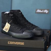 ราคา Converse All Star Classic ox Black Hi รุ่นฮิต สีดำล้วน หุ้มข้อ รองเท้าผ้าใบ คอนเวิร์ส ได้ทั้งชายหญิง (4559504571)