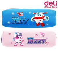 ราคา Deli กระเป๋าดินสอ ลาย Super wings Pencil Bag H921 คละสี 1 ชิ้น กระเป๋าดินสอลายน่ารัก เครื่องเขียน กระเป๋า กระเป๋าแฟนซี อุปกรณ์เครื่องเขียน ราคาถูก (17764647839)