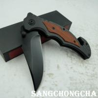 ราคา Sangchongcha มีดพับ มีดพกพา มีดพกเดินป่า มีดเดินป่า มีดพกทหาร มีดพกสวยๆ มีดพับติดรถ มีดติดรถ มีดพับสวยๆ มีดทหาร มีดแคมป์ปิ้ง มีดป้องกันตัว สีดำ ใหญ่ ยาว 8 1 นิ้ว พร้อมที่ทุบกระจก และมีดซ่อนปลายสำหรับต