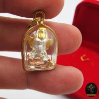 ราคา Ananta Ganesh จี้พระพิฆเนศ 3 กษัตริย์ ผ่านพิธีแล้ว ขนาด 1 เลี่ยมทอง กล่อง เน้นเงิน งาน ความรัก Ji01 Ji (17663437021)