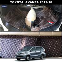 ราคา พรมปูพื้นรถยนต์ 6D TOYOTA AVANZA ปี2012 16 พรม6D QX สวยงาม เข้ารูป ปูเต็มคัน 5ชิ้น (5877432343)