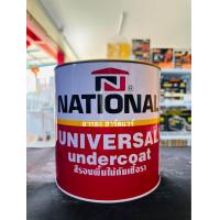 ราคา สีรองพื้น สีรองพื้นไม้กันเชื้อรา NATIONAL เดลต้า ขนาด 1 แกลลอน 4 6 กก สีขาว ใช้รองพื้นสำหรับงานไม้ โลหะ หรือผนังปูนได้ (21230730193)
