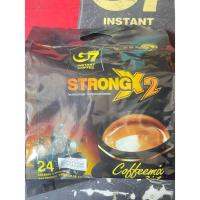 ราคา พร้อมส่ง กาแฟเวียดนาม G7 STRONG X2 3IN1 กาแฟปรุงสำเร็จชนิดซอง 25g X24ซอง ขนาด 600 กรัม (19632091696)