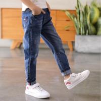 ราคา พอดี4 13ปีเด็กหนุ่ม Casual กางเกงกางเกงชาย Slim กางเกงยีนส์ตรงเด็กแฟชั่นเด็ก Denim ยาวกางเกงเอวยางยืดกางเกง (20265147851)