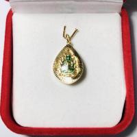 ราคา พระเลี่ยมทองแท้พระแก้วมรกต เลี่ยมทองแท้ มีใบรับประกัน (701598100)