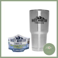 ราคา Rocky Mountain แก้วเก็บความเย็น เก็บน้ำแข็งได้นาน 24ชั่วโมง ขนาด 30 ออนซ์ พร้อมฝา ด่วน ของมีจำนวนจำกัด ร้าน PP702 (4299522045)