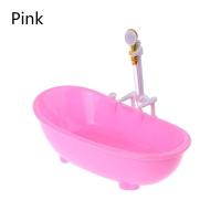 ราคา อ่างอาบน้ำพลาสติกขนาดเล็กสำหรับใช้ในห้องน้ำบ้านเล่นการฉีดพ่นน้ำสำหรับเด็กของเล่นอาบน้ำอ่างอาบน้ำไฟฟ้าอุปกรณ์เสริมสำหรับตุ๊กตาอุปกรณ์1 6 (20106052012)