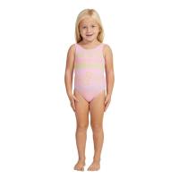 ราคา ROXY ชุดว่ายน้ำวันพีชสำหรับเด็กผู้หญิง 2 7 ปี Beach Day Together One Piece Swimsuit 233 ERLX103100 MFR5 (21060831193)