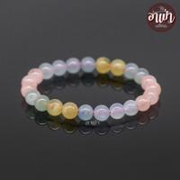 ราคา อาเป่า หินแบริล Beryl เกรด Premium ขนาด 8 มิล คัดหิน หินเบริล หินแห่งปัญญา กำไลหินสี กำไลหินนำโชค หินสีชมพู หินโรสเบริล หินสีฟ้า อความารีน (15474319337)