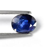 ราคา 1 15 ct พลอยแท้ ไพลิน เผาเก่า ทรงไข่ สีน้ำเงิน บางกะจะ จันทบุรี (21363665003)