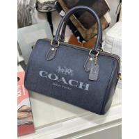 ราคา กระเป๋า COACH F83607 ROWAN SATCHEL IN SIGNATURE CANVAS ทรงหมอนรุ่นใหม่ขนาด10นิ้วมีหลายสี (21060000366)