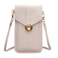 ราคา หน้าจอสัมผัสหัวเข็มขัดโลหะที่สวยงามโทรศัพท์มือถือกระเป๋าเล็กกระเป๋าสะพายไหล่แมสเซ็นเจอร์ (20744058549)