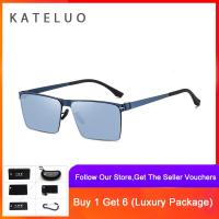 ราคา พร้อมเคส เลนส์ไนลอน แว่นกันแดดโพลาไรซ์สำหรับผู้ชาย KATELUO CP8807ป้องกันแสงสะท้อนกระจกบังแดดสำหรับเดินทางกลางแจ้ง (19651411413)