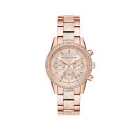 ราคา Michael Kors MK ladies rhinestone inlaid rose gold watch MK 6598 (17838475834)