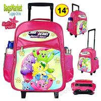 ราคา สินค้าใหม่ CareBears กระเป๋าเป้นักเรียน Wheal มีล้อลาก 14 นิ้ว กระเป๋าลากของเด็ก กระเป๋าเดินทางเด็ก ลายหมีแคร์แบร (20803578178)