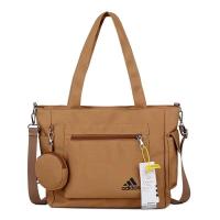 ราคา ADIDASใหม่สุภาพสตรี Oxford ผ้าสบาย ๆ Commuter Trend Tote Bag ความจุขนาดใหญ่ One Shoulder Messenger Bag (18904005642)