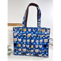 ราคา กระเป๋าผ้าเคลือบกันน้ำ A4 ทรงนอน สะพายไหล่ ขนาด 14 ใส่เอกสาร ใส่แฟ้มได้ จุมากๆ (21332256165)