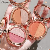 ราคา DragonRanee อายแชโดว์สองสี Earth Color Pearlescent Matte Gold Glitter พาเลทอายแชโดว์ฟักทองแบบพกพาขนาดเล็ก (15223156316)