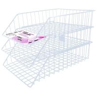 ราคา ตะกร้าลวดเคลือบ ตะกร้าใส่เอกสาร Robin 3ชั้น No 403 (19415586227)